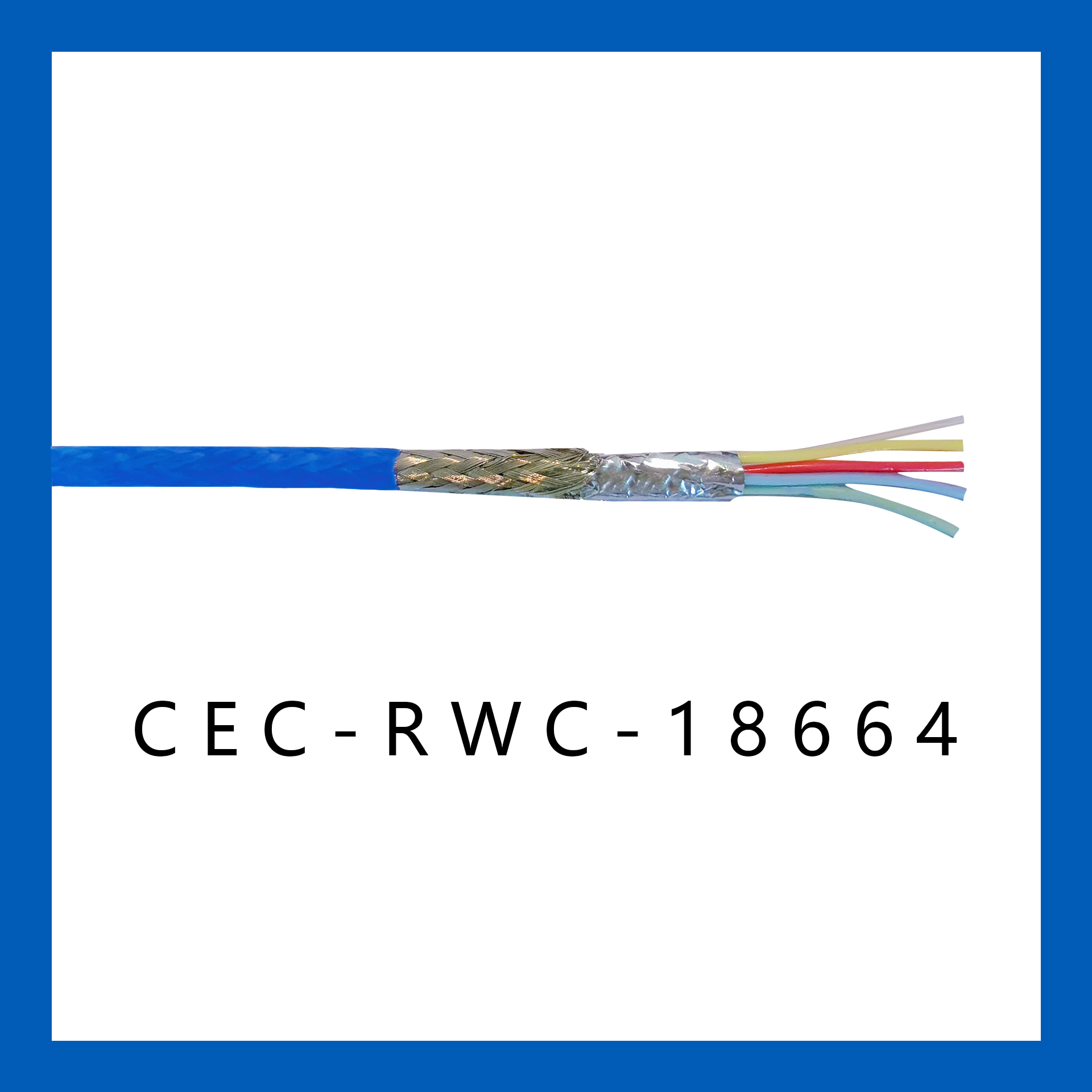 High-speed differential cable:CEC-RWC-18664-YH